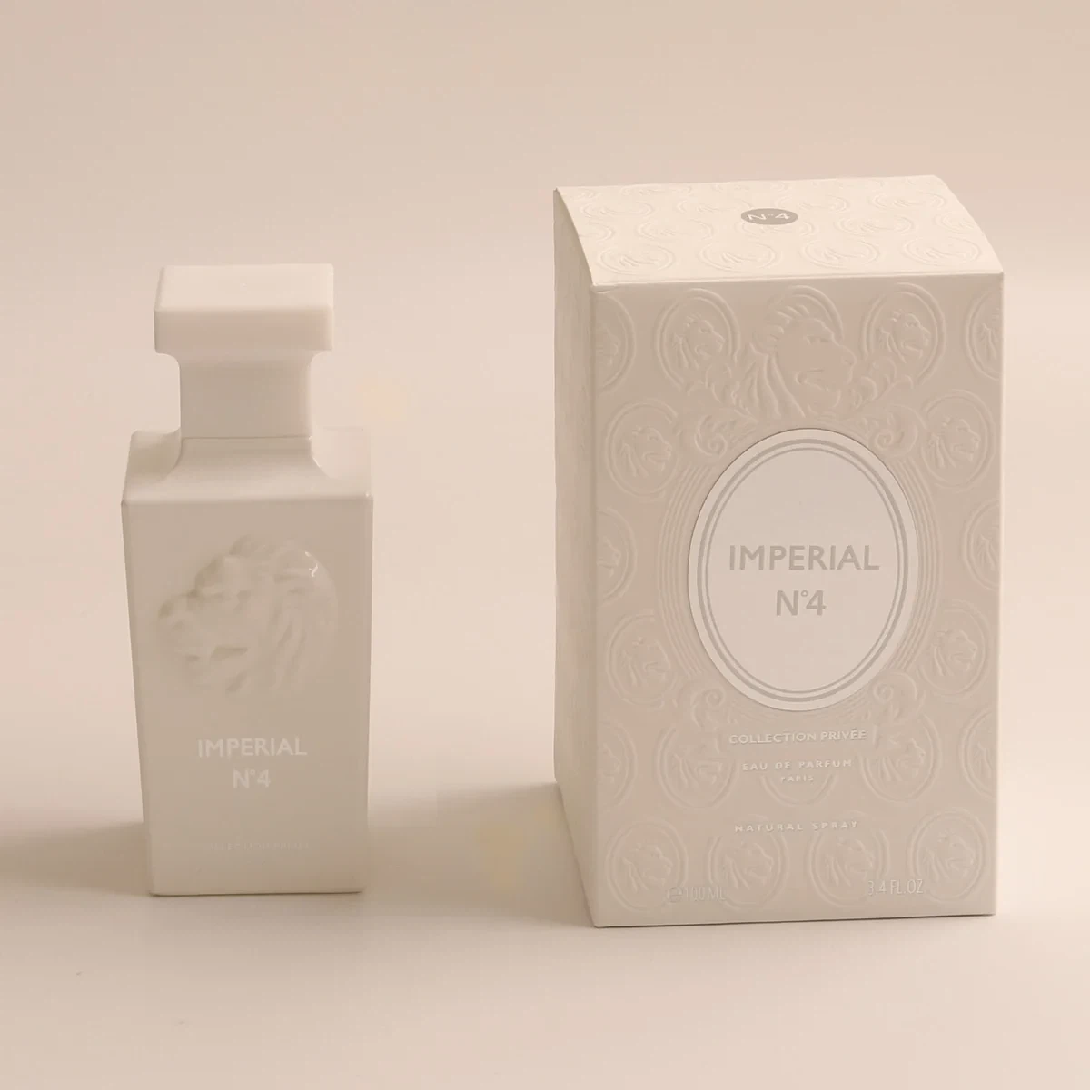 Imperial No.4 Collection Prive manufacturer bottle, linked from the supplied product catalogue.