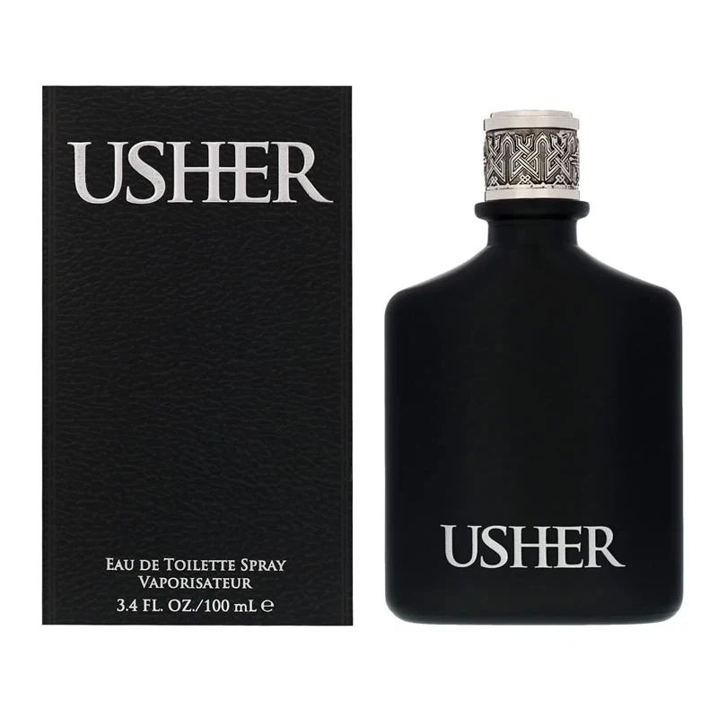 Usher Raymond Usher manufacturer bottle, linked from the supplied product catalogue.