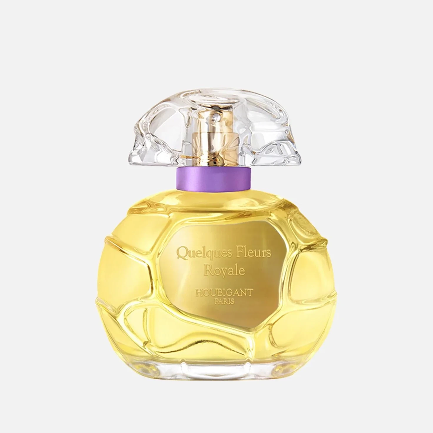 Houbigant Paris Quelques Fleurs Royale Floral manufacturer bottle, linked from the supplied product catalogue.