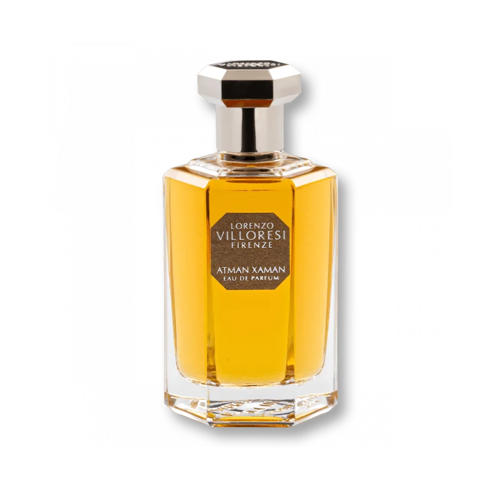 Lorenzo Villoresi Firenze Atman Xaman manufacturer bottle, linked from the supplied product catalogue.