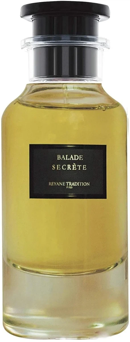 Reyane Tradition Bolade Secrete manufacturer bottle, linked from the supplied product catalogue.