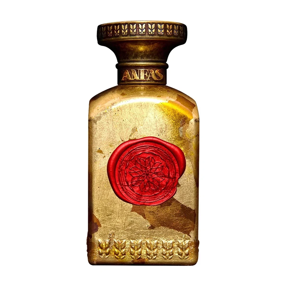 Anfas Ishq manufacturer bottle, linked from the supplied product catalogue.