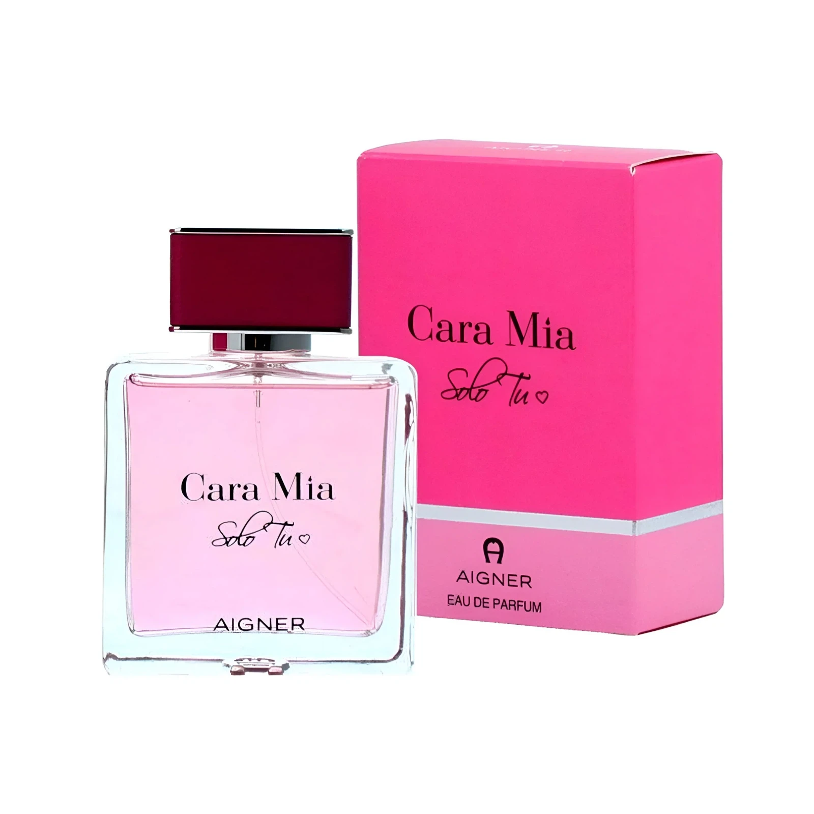 Etienne Aigner Cara Mia Solo Tu manufacturer bottle, linked from the supplied product catalogue.