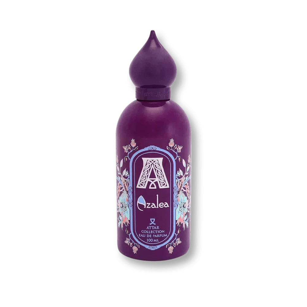 Attar Collection Azalea manufacturer bottle, linked from the supplied product catalogue.