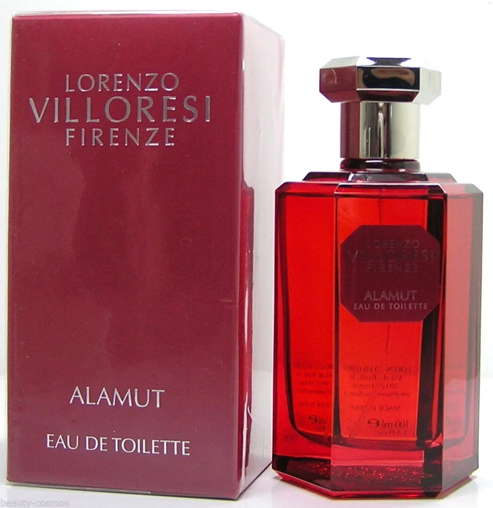 Lorenzo Villoresi Alamut manufacturer bottle, linked from the supplied product catalogue.