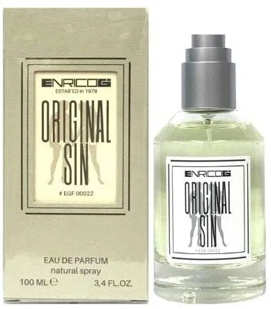 Enrico GI ORIGINAL SIN & Women manufacturer bottle, linked from the supplied product catalogue.