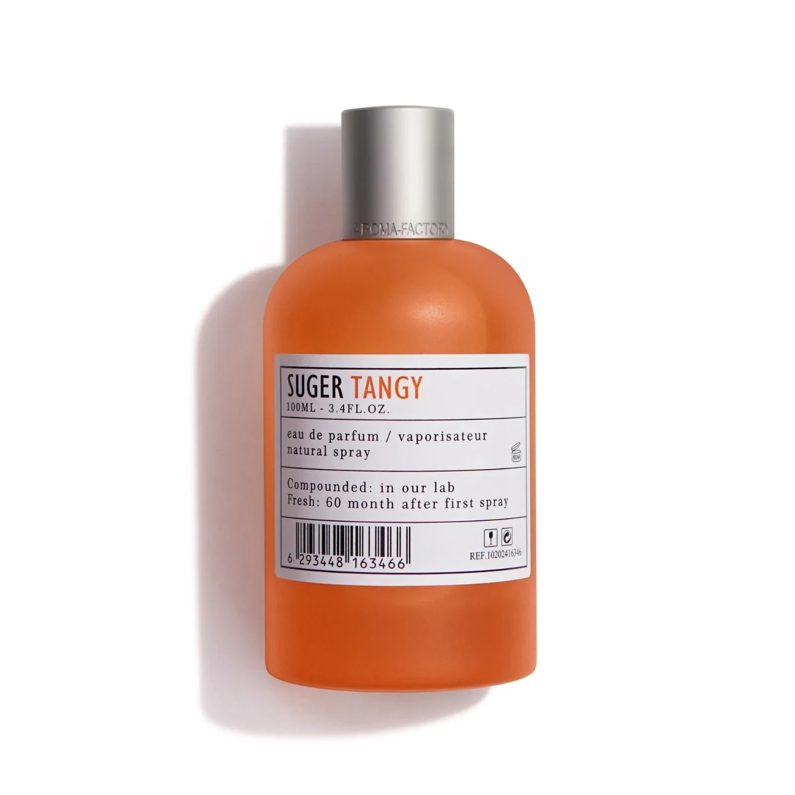 AMD Perfumes Aro Fac Suger Tangy manufacturer bottle, linked from the supplied product catalogue.