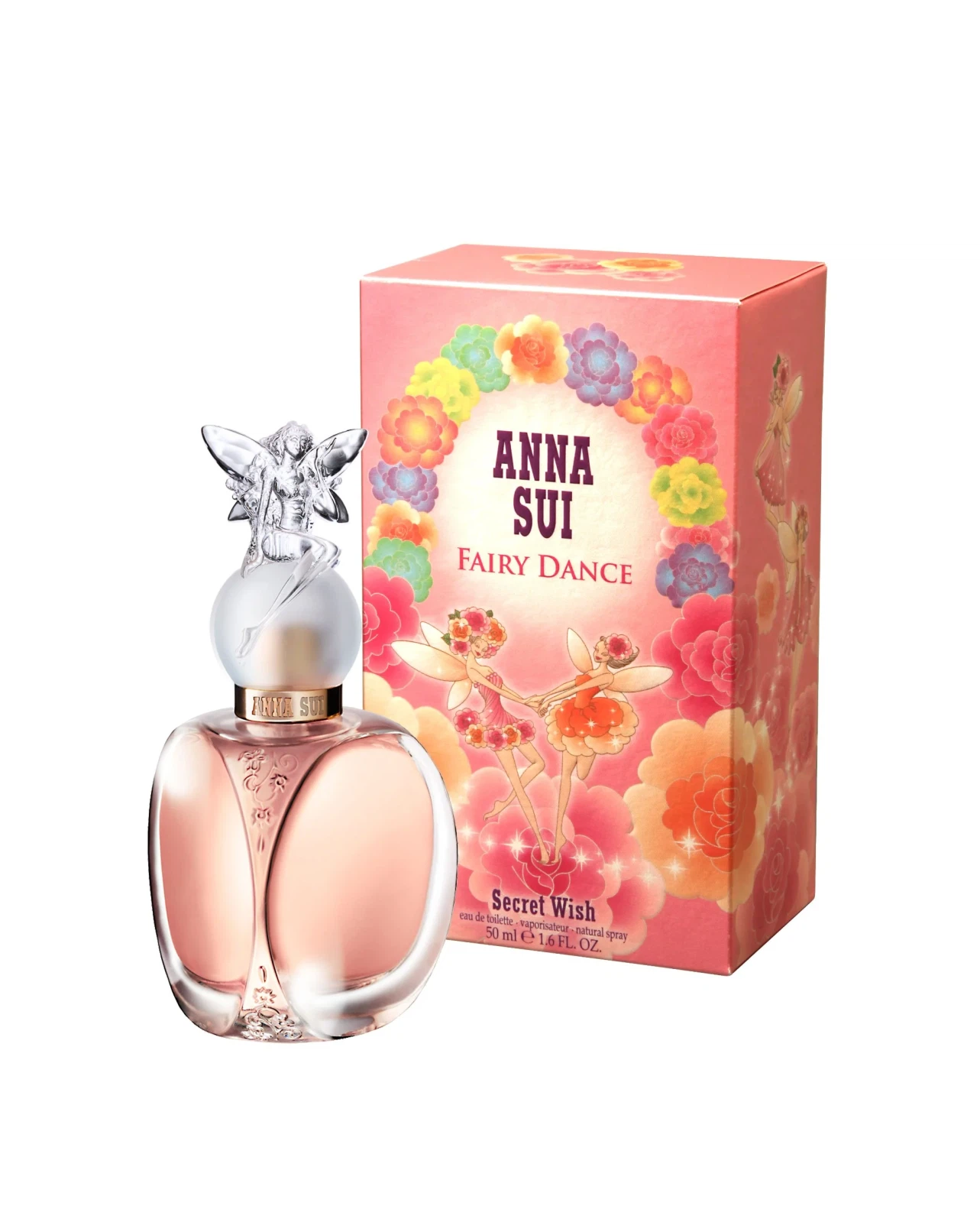 Anna Sui FAIRY DANCE SECRET WISH manufacturer bottle, linked from the supplied product catalogue.