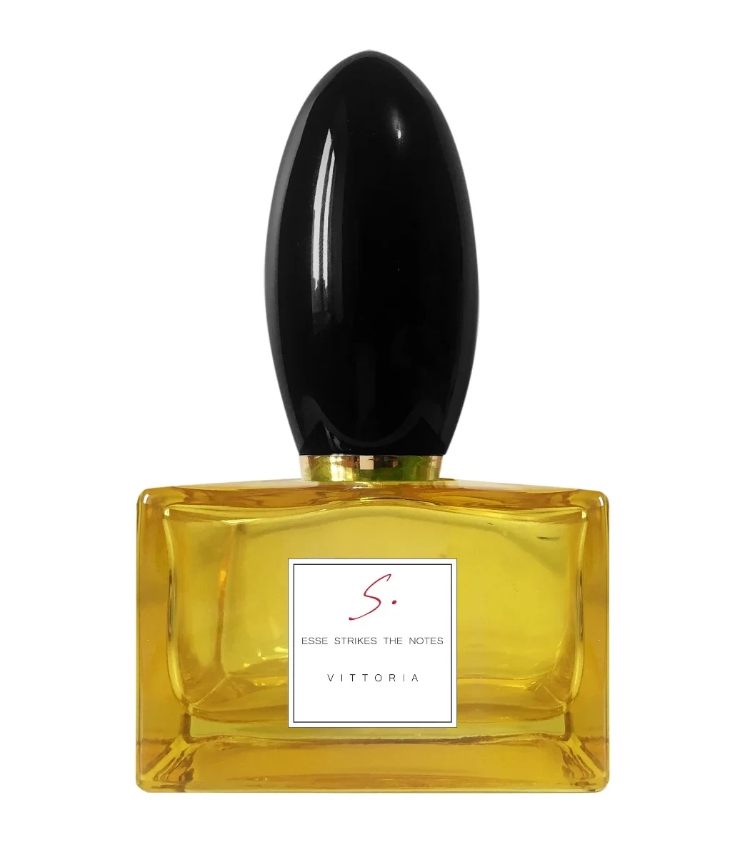 Esse Strikes The Notes Vittoria Women manufacturer bottle, linked from the supplied product catalogue.