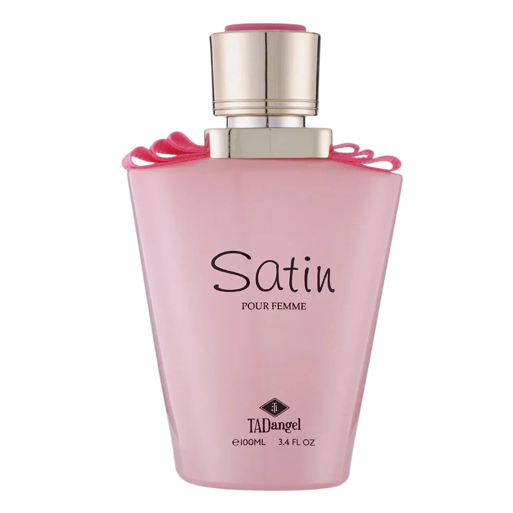 Tadangel Satin Pour Femme manufacturer bottle, linked from the supplied product catalogue.