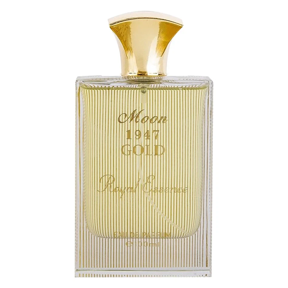 Norana Perfumes Norana Moon 1947 Gold Royal Essence manufacturer bottle, linked from the supplied product catalogue.