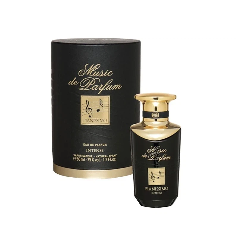 Music de Parfum Pianissimo Intense manufacturer bottle, linked from the supplied product catalogue.