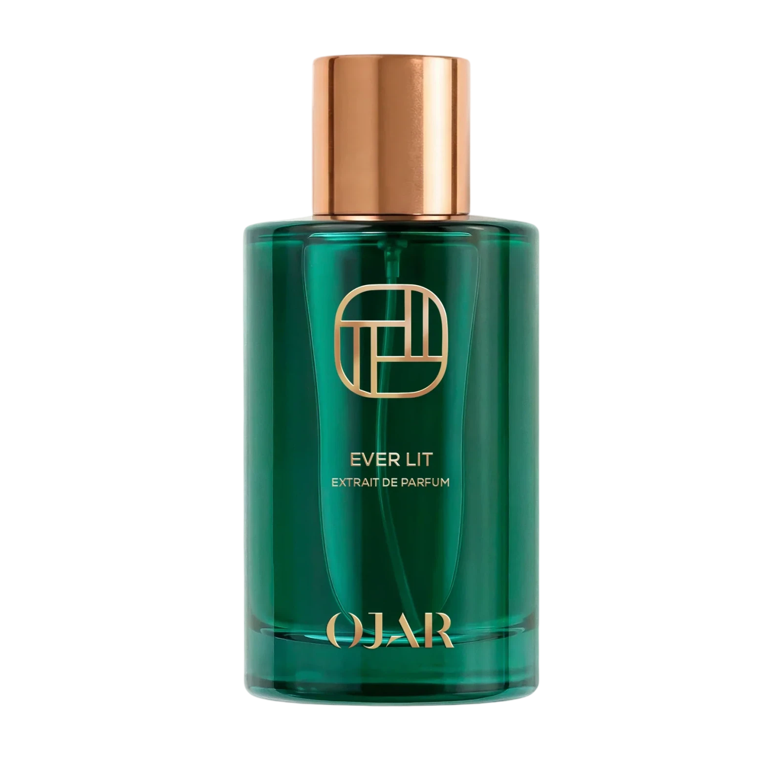 Ojar EVER LIT Woody Aquatic manufacturer bottle, linked from the supplied product catalogue.