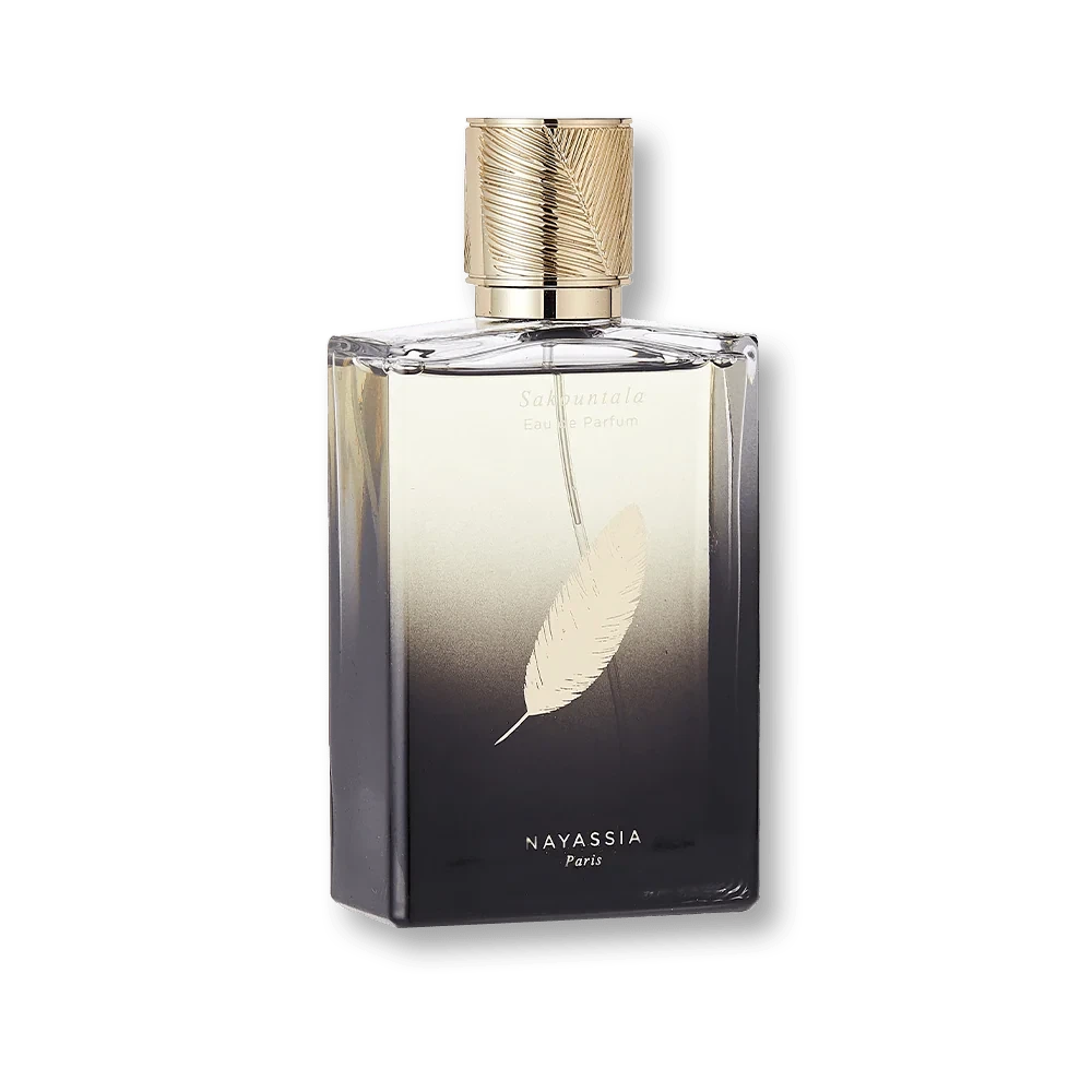 Nayassia Sakountala manufacturer bottle, linked from the supplied product catalogue.