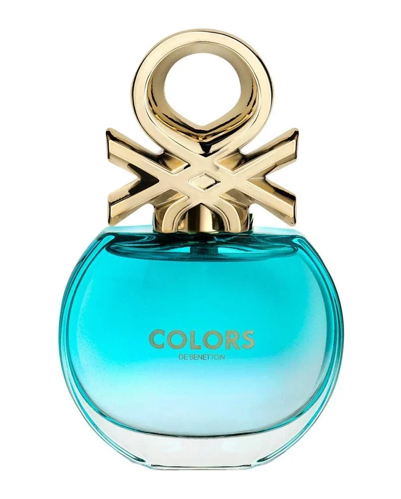 Benetton COLORS DE BENETTON BLUE manufacturer bottle, linked from the supplied product catalogue.