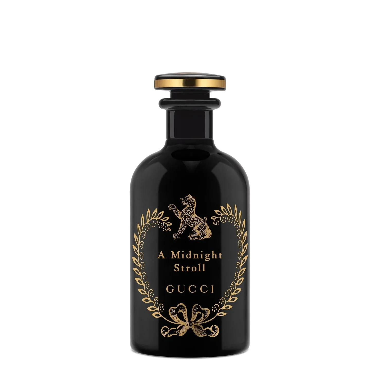 Gucci A Midnight Stroll manufacturer bottle, linked from the supplied product catalogue.