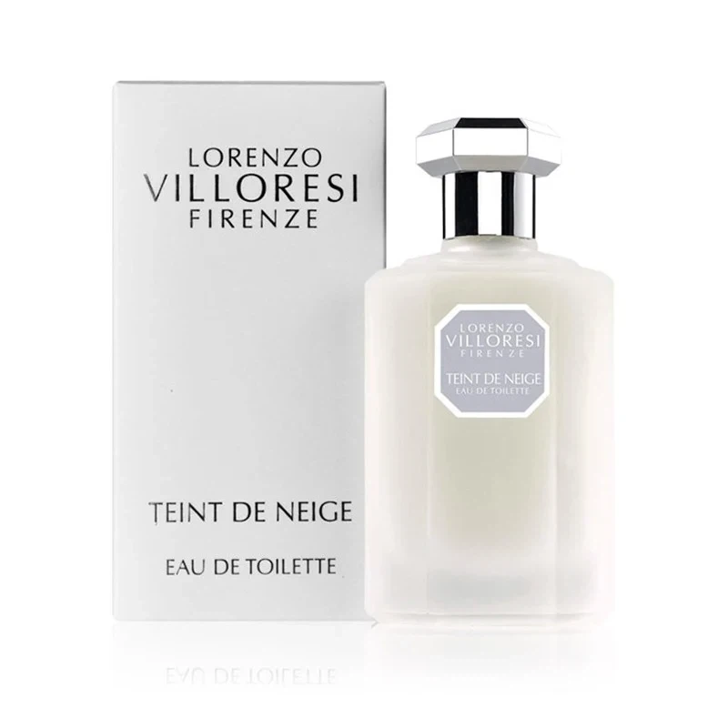 Lorenzo Villoresi Firenze TEINT DE NEIGE EXTRA manufacturer bottle, linked from the supplied product catalogue.