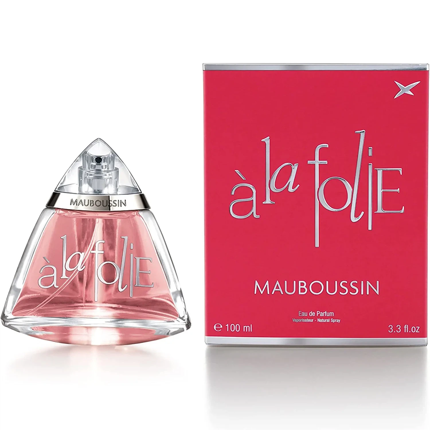 Mauboussin A La Folie manufacturer bottle, linked from the supplied product catalogue.