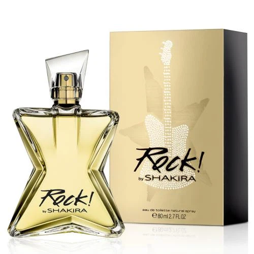 Shakira ROCK WOMEN manufacturer bottle, linked from the supplied product catalogue.