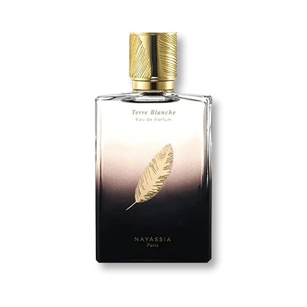 Nayassia Terre Blanche manufacturer bottle, linked from the supplied product catalogue.