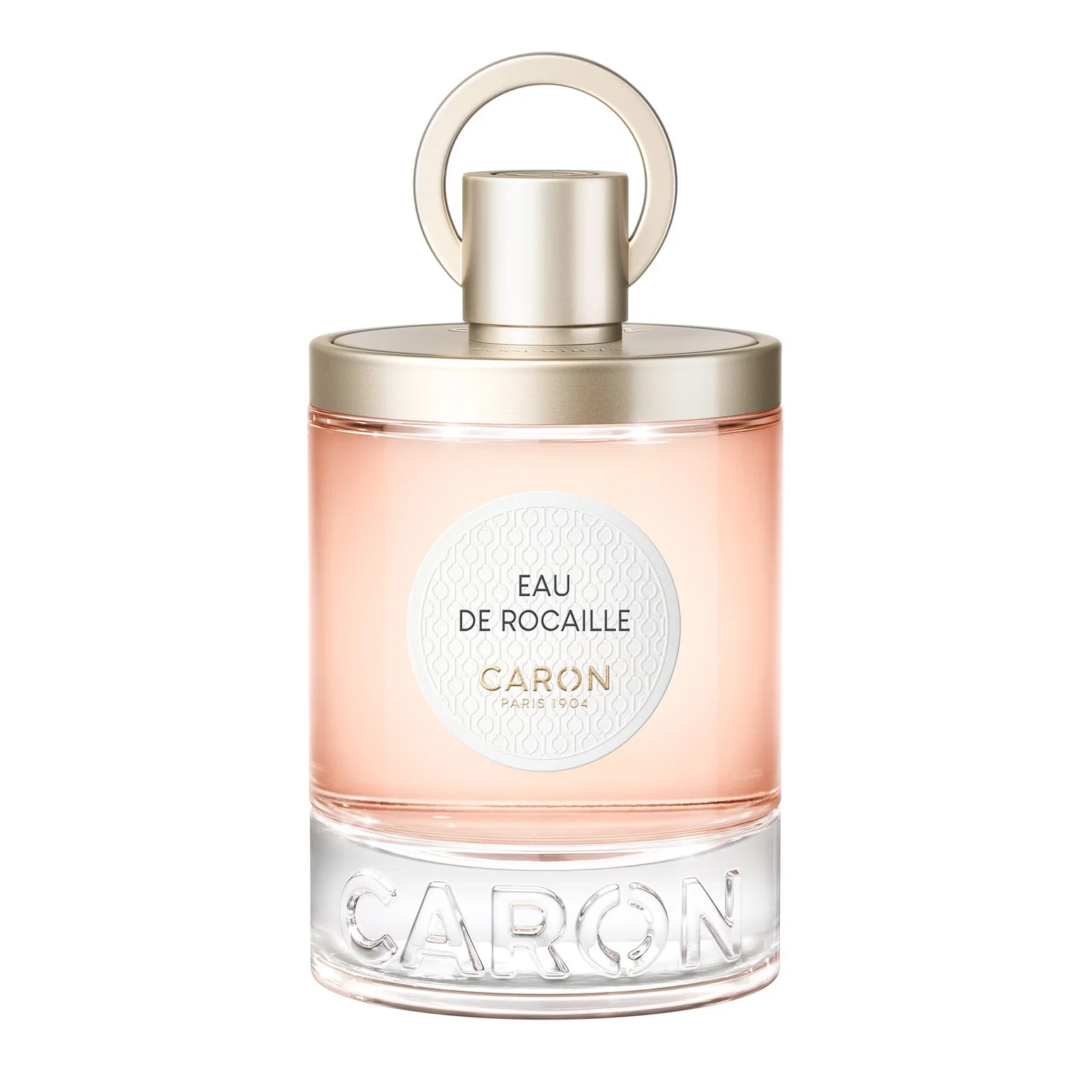 Caron Eau De Rocaille manufacturer bottle, linked from the supplied product catalogue.