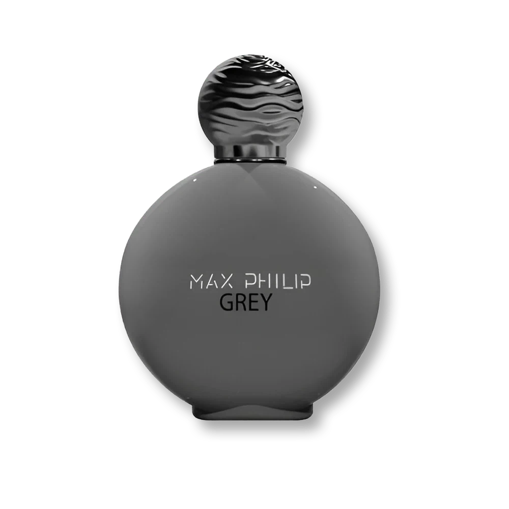 Max Philip Grey manufacturer bottle, linked from the supplied product catalogue.