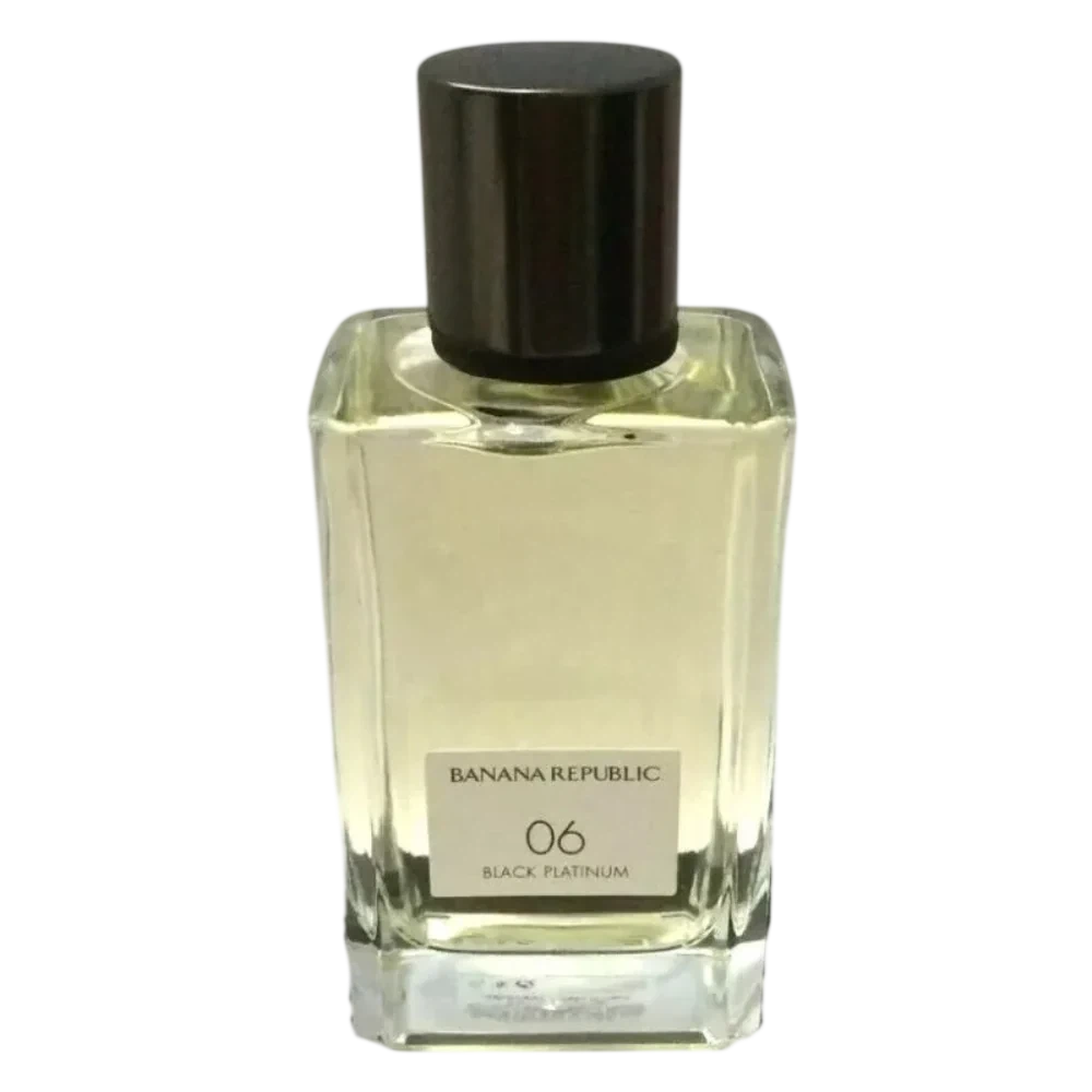 Banana Republic Black Platinum 06 manufacturer bottle, linked from the supplied product catalogue.