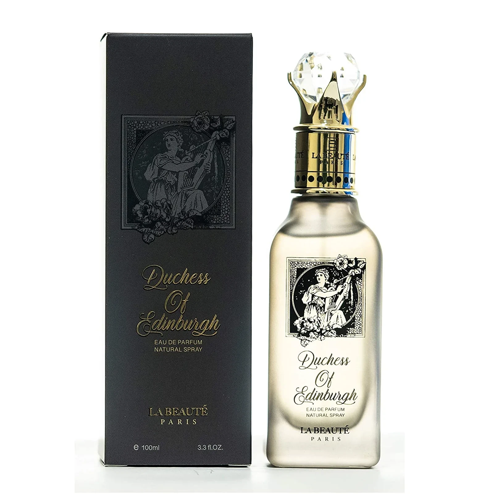 La Beaute Duchess of Edinburgh manufacturer bottle, linked from the supplied product catalogue.