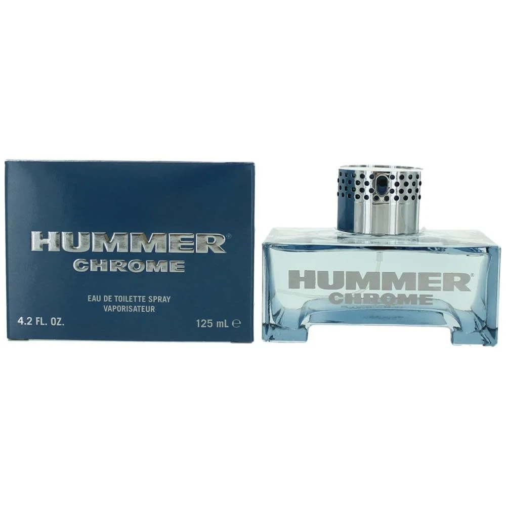 Hummer Chrome manufacturer bottle, linked from the supplied product catalogue.