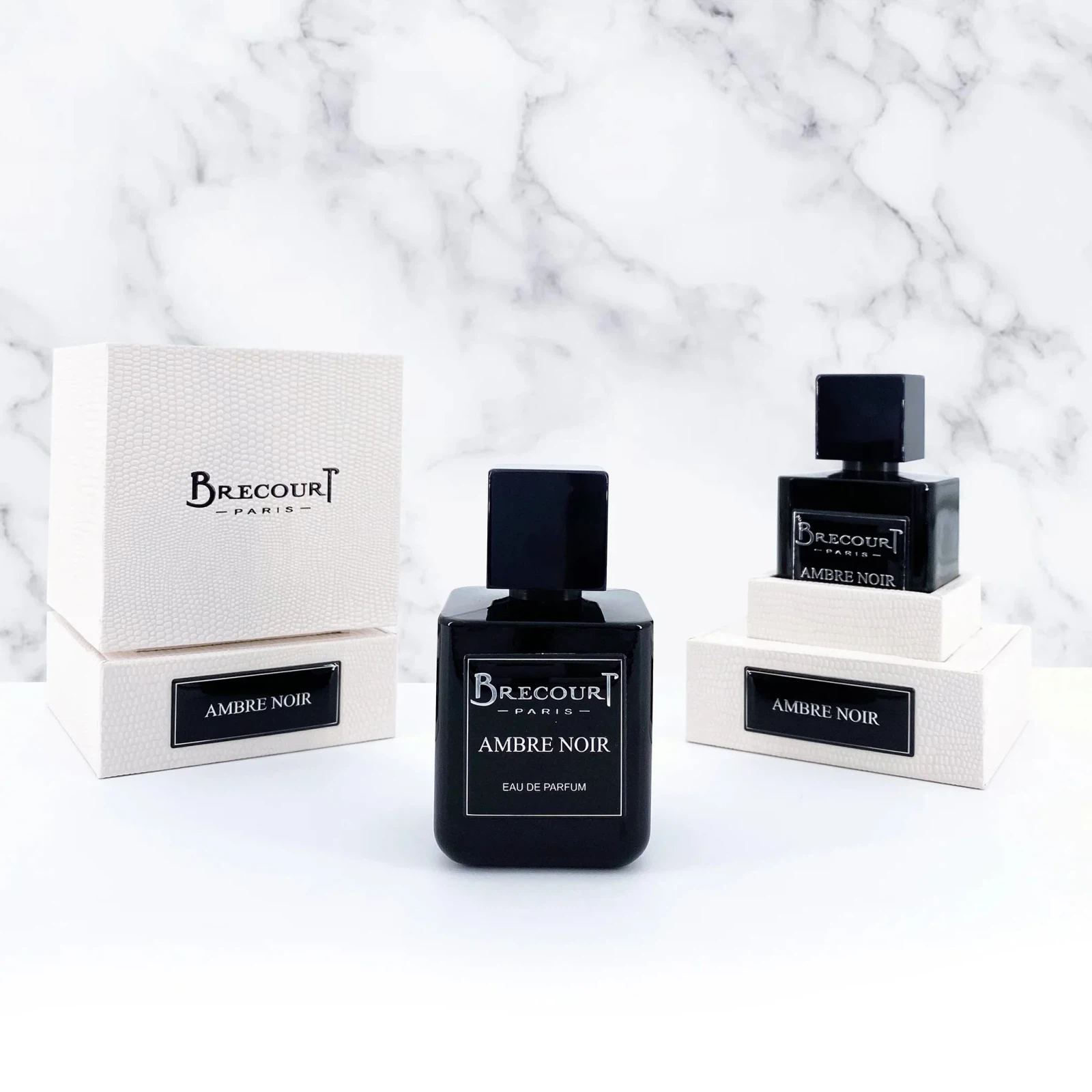 Brecourt Ambre Noir manufacturer bottle, linked from the supplied product catalogue.
