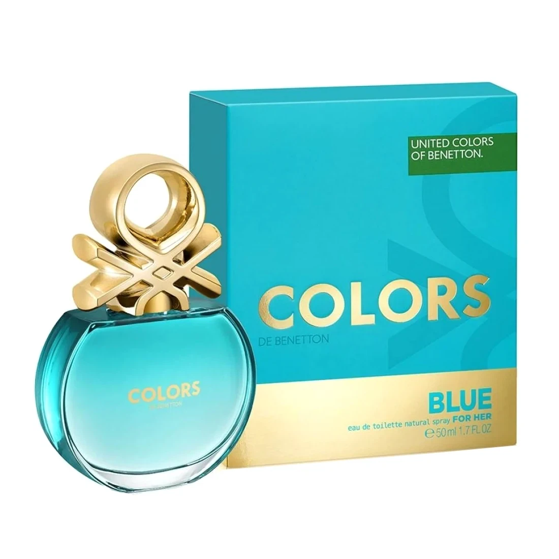 United Colors Of Benetton Colors De Benetton Woman Blue manufacturer bottle, linked from the supplied product catalogue.