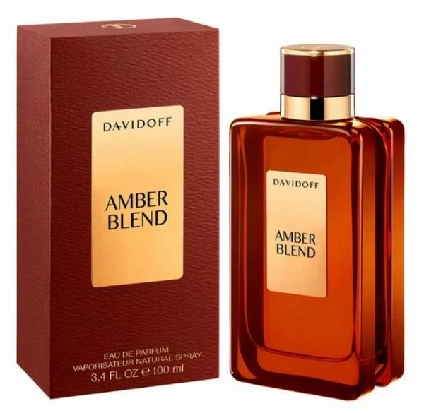 Davidoff Amber Blend manufacturer bottle, linked from the supplied product catalogue.