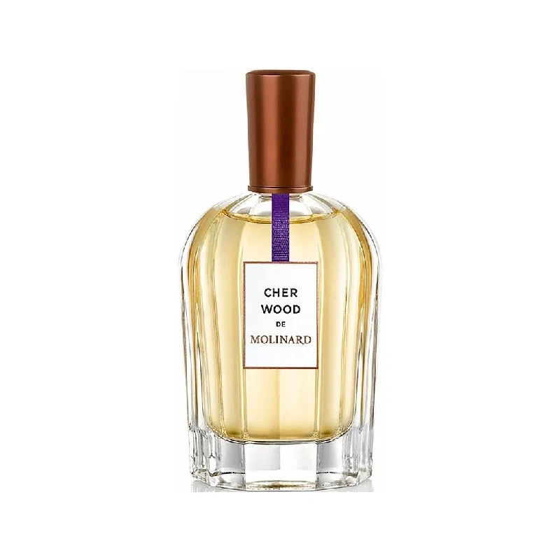 Molinard Cher Wood manufacturer bottle, linked from the supplied product catalogue.