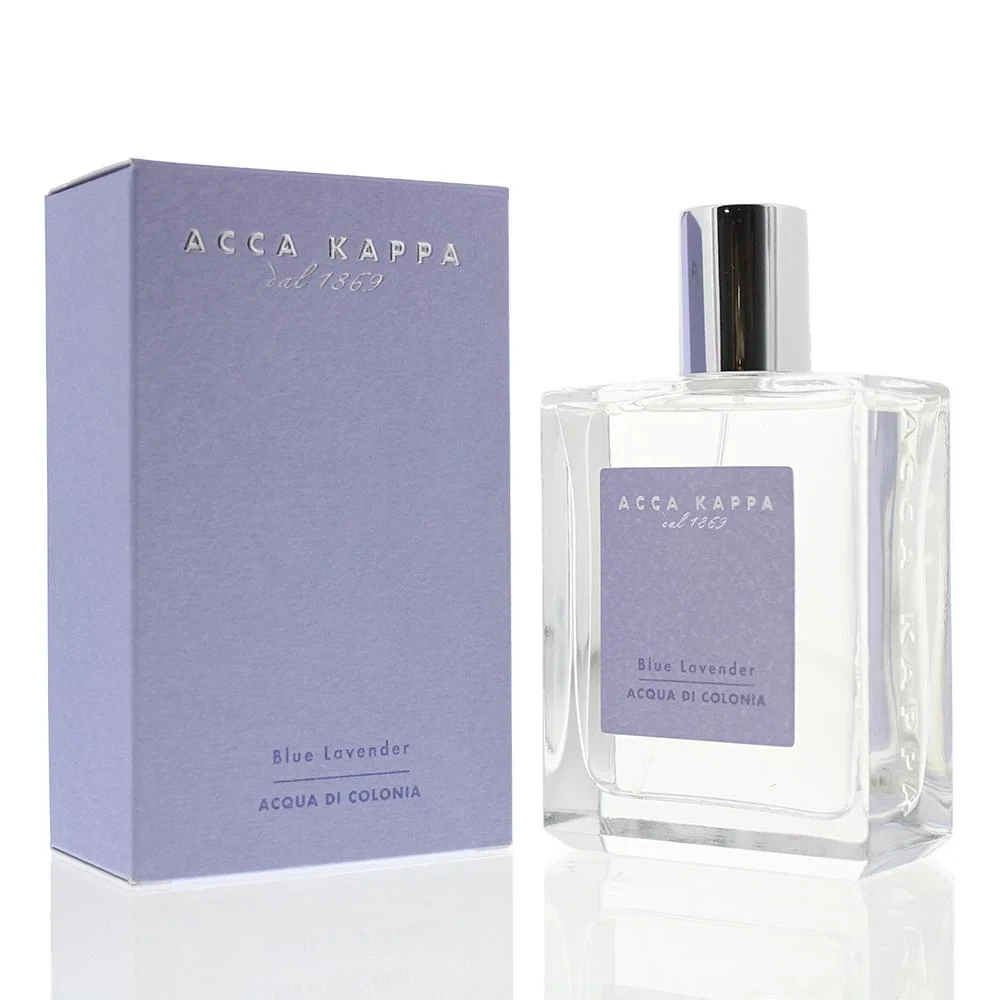 Acca Kappa BLUE LAVENDER ACQUA DI COLONIA manufacturer bottle, linked from the supplied product catalogue.