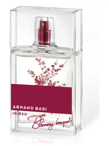 Armand Basi IN RED BLOOMING BOUQUET manufacturer bottle, linked from the supplied product catalogue.