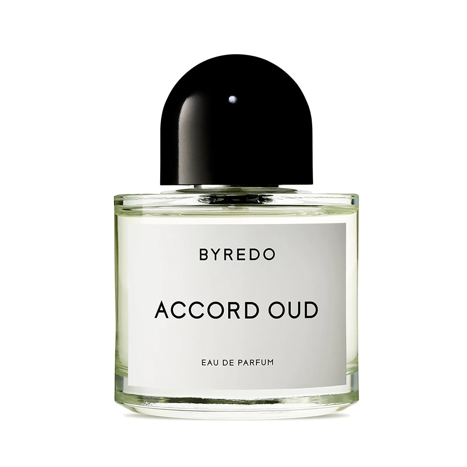 Byredo Accord Oud manufacturer bottle, linked from the supplied product catalogue.