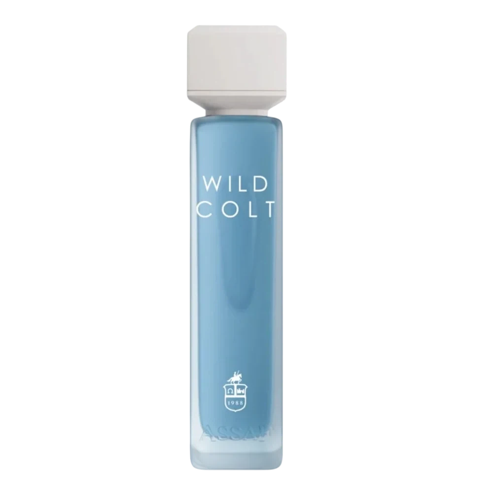 Assaf Wild Colt Oriental Woody manufacturer bottle, linked from the supplied product catalogue.