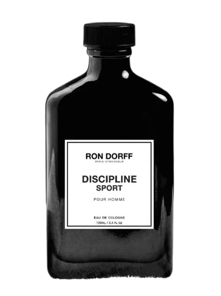 Ron Dorff Discipline Sport manufacturer bottle, linked from the supplied product catalogue.