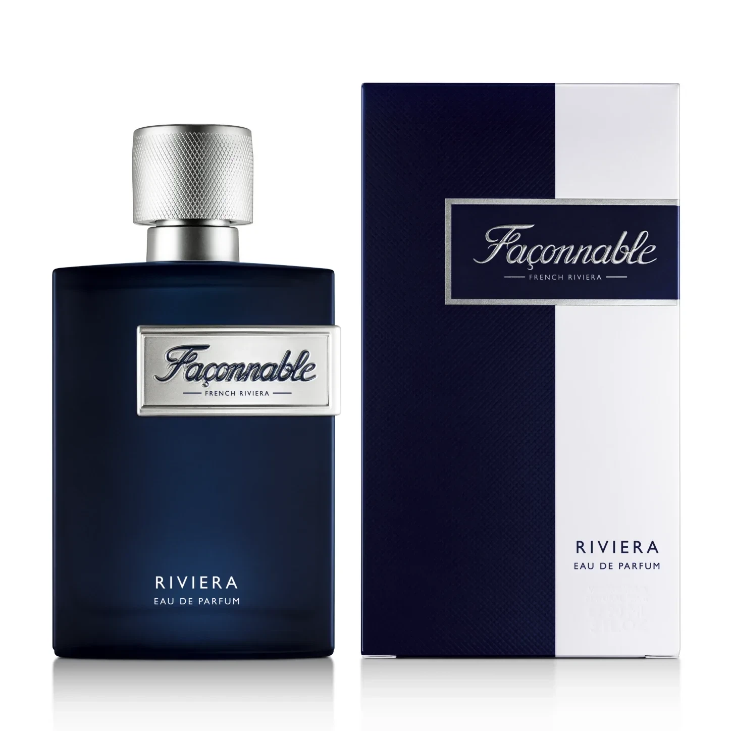 Faconnable Riviera manufacturer bottle, linked from the supplied product catalogue.