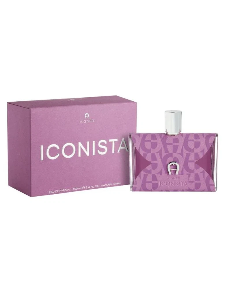 Etienne Aigner Iconista manufacturer bottle, linked from the supplied product catalogue.