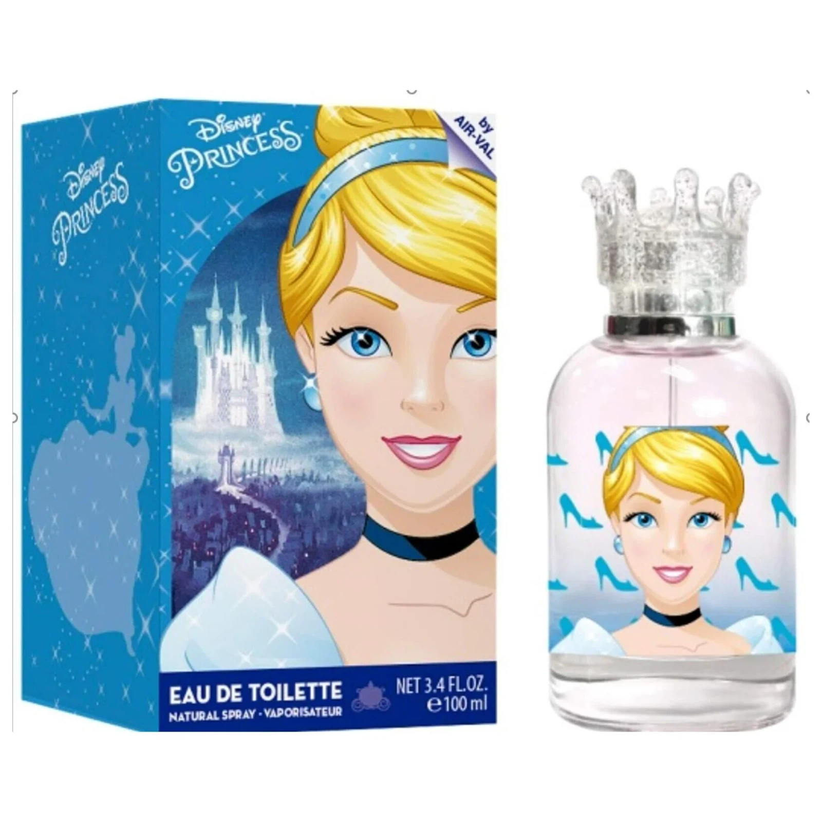 Air Val Princess Cinderella For Kids manufacturer bottle, linked from the supplied product catalogue.
