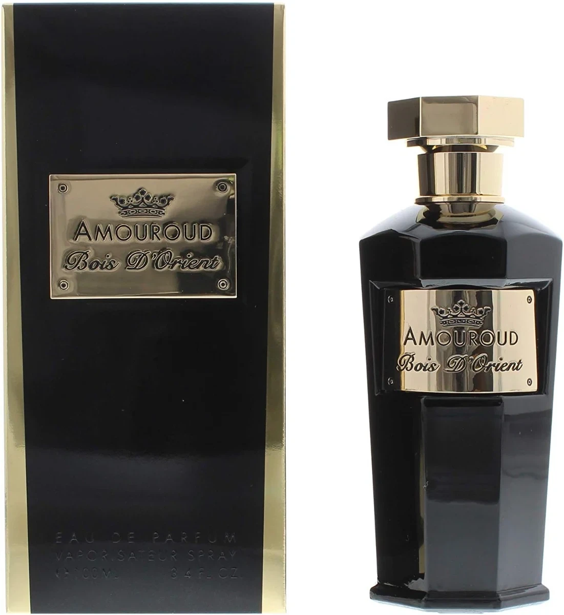 Amouroud Bois D'orient manufacturer bottle, linked from the supplied product catalogue.