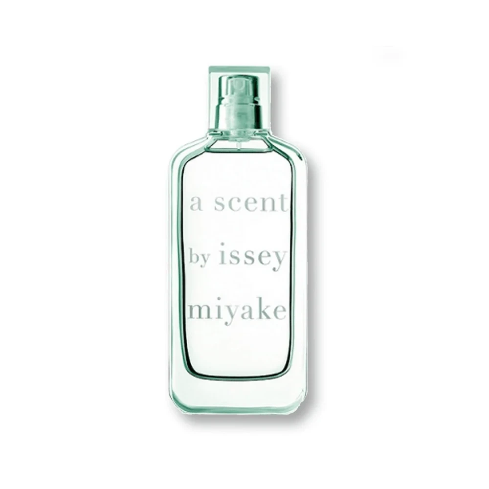 Issey Miyake A Scent manufacturer bottle, linked from the supplied product catalogue.