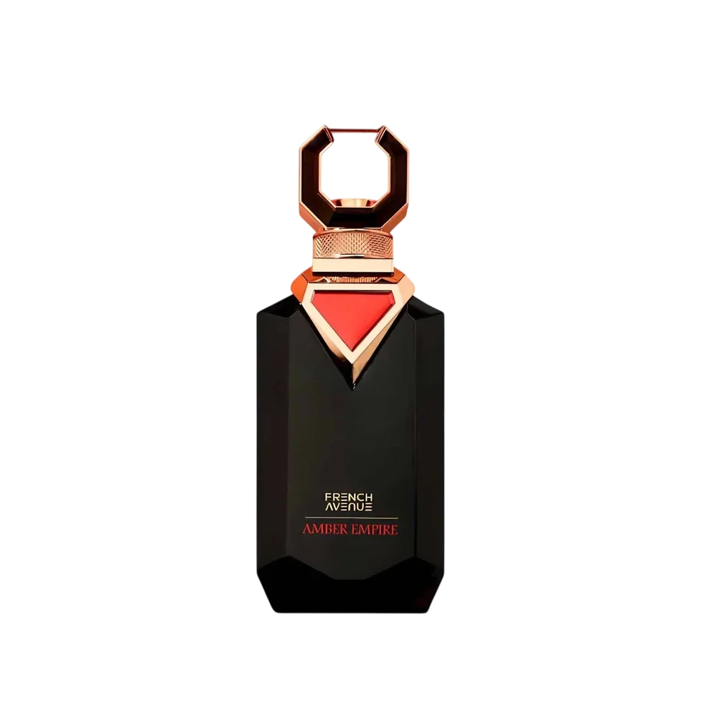 French Avenue Amber Empire Amber manufacturer bottle, linked from the supplied product catalogue.
