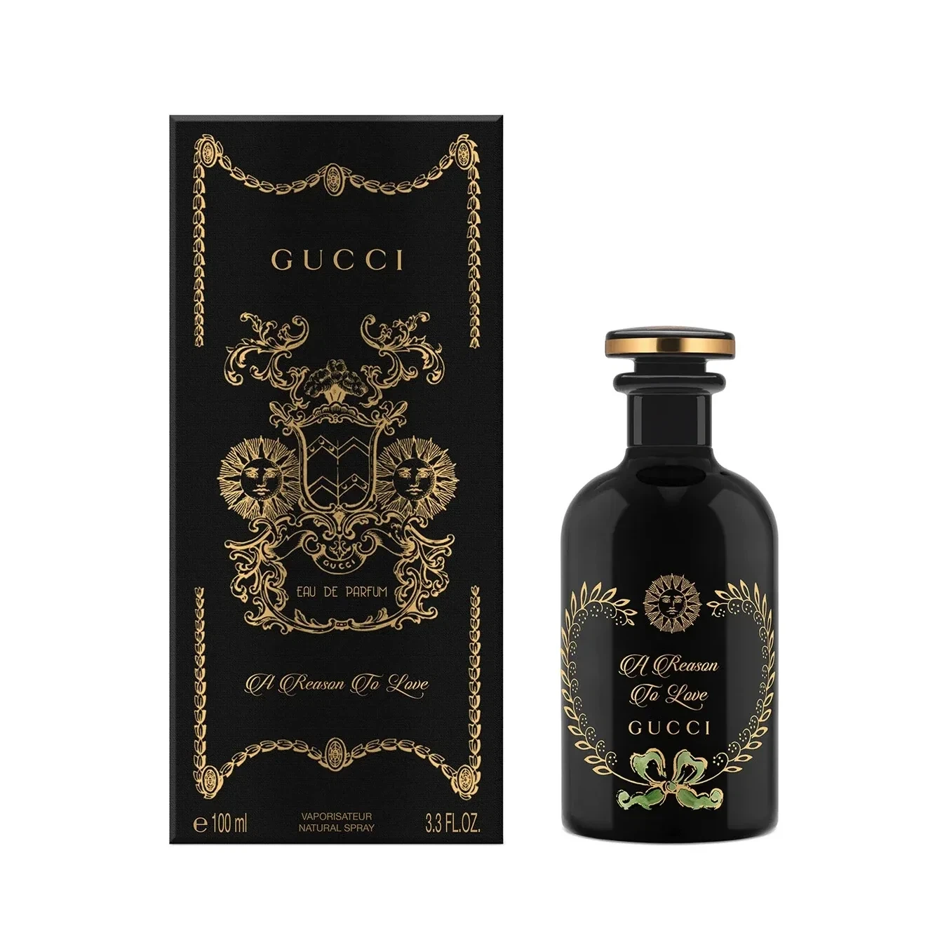 Gucci Reason To Love manufacturer bottle, linked from the supplied product catalogue.