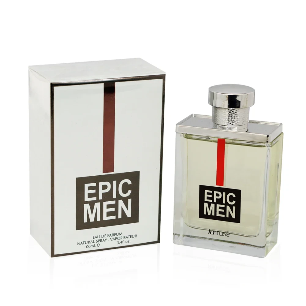 Lamuse Epic manufacturer bottle, linked from the supplied product catalogue.