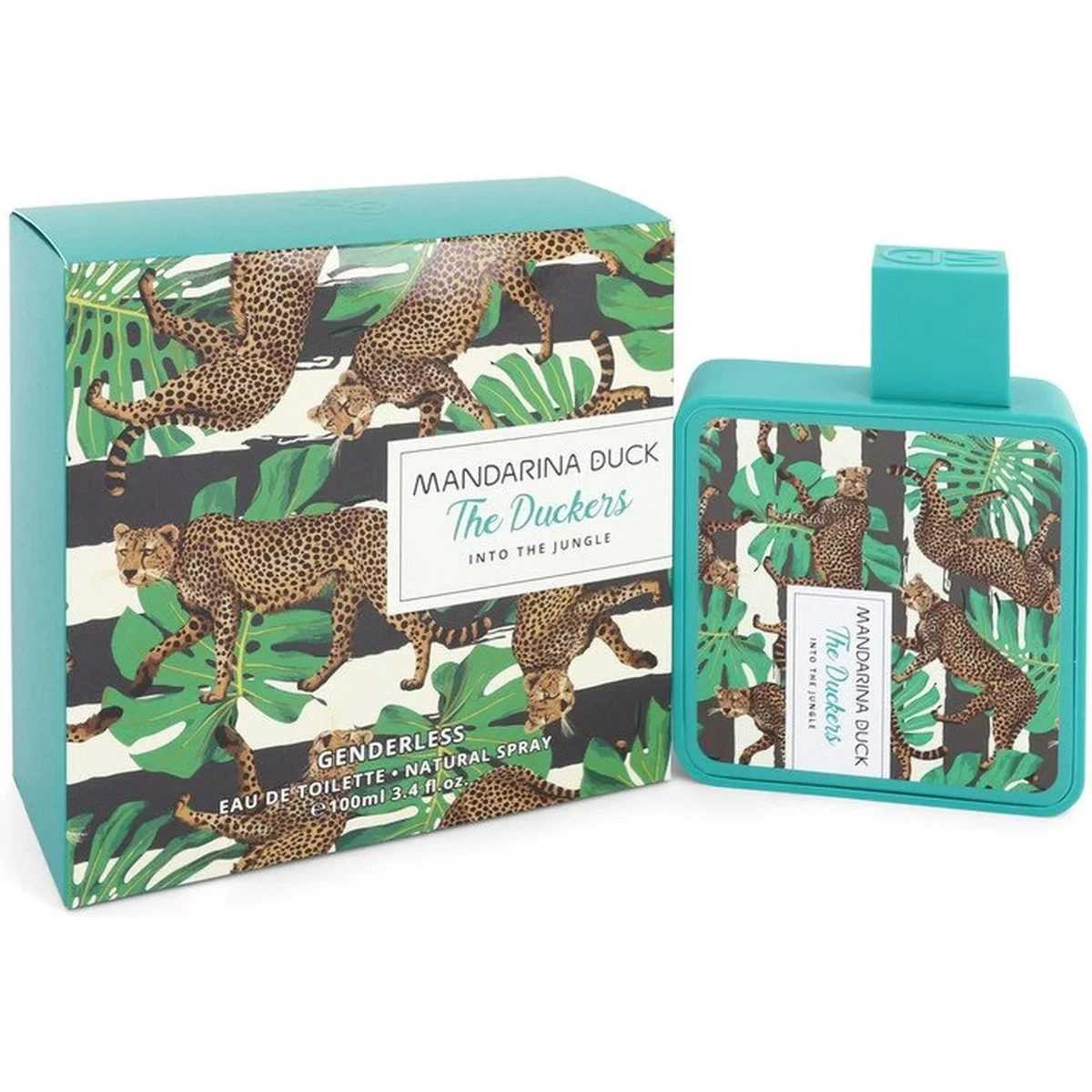 Mandarina Duck The Duckers Into The Jungle manufacturer bottle, linked from the supplied product catalogue.