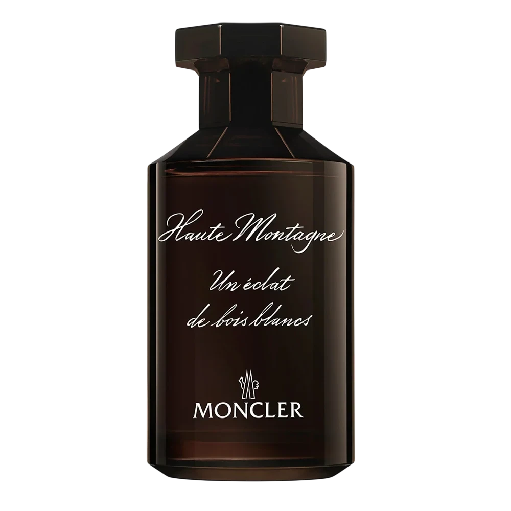Moncler Haute Montagne manufacturer bottle, linked from the supplied product catalogue.