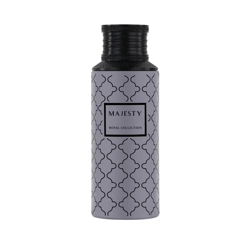 Maison Asrar Majesty Citrus Aromatic manufacturer bottle, linked from the supplied product catalogue.