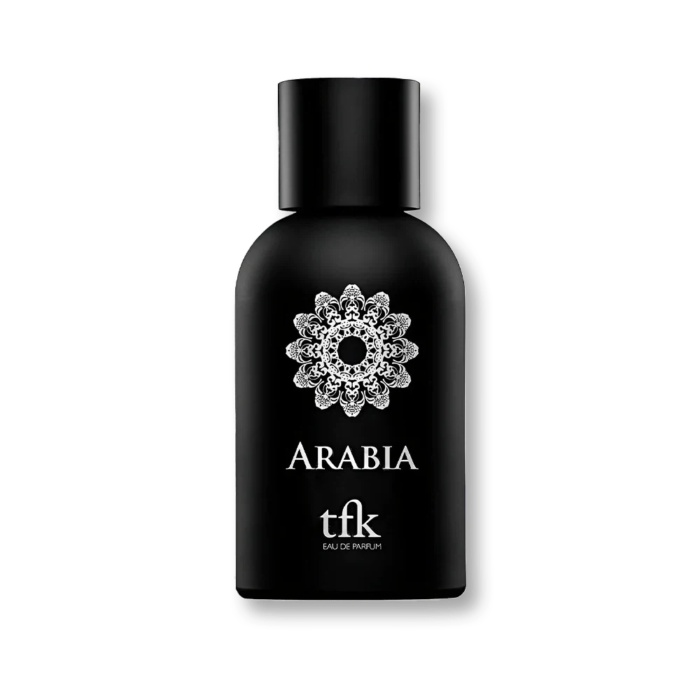 The Fragrance Kitchen Arabia manufacturer bottle, linked from the supplied product catalogue.
